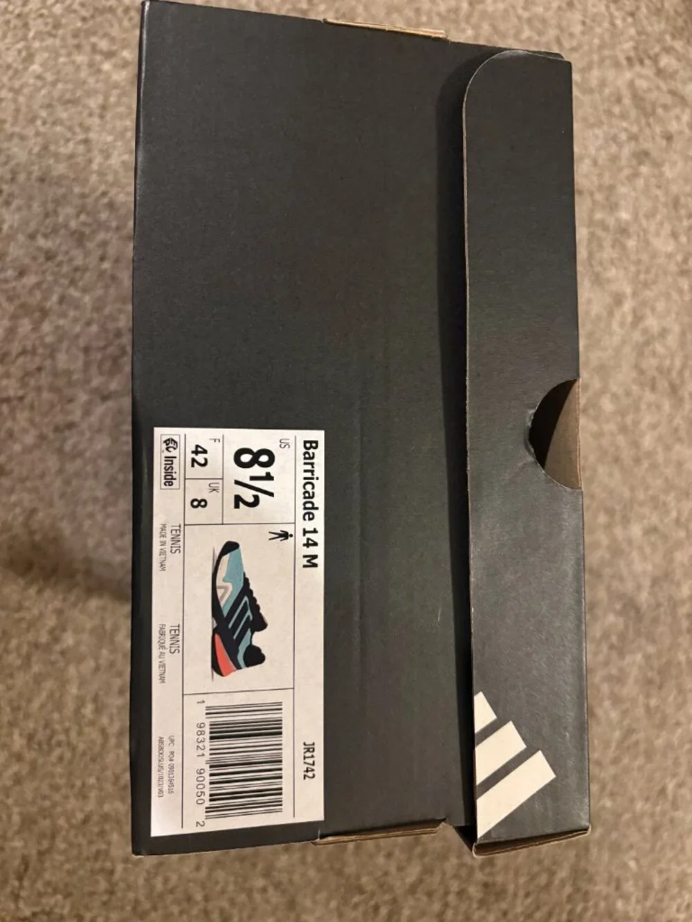 adidas Men's Barricade 14 Tennis Shoes